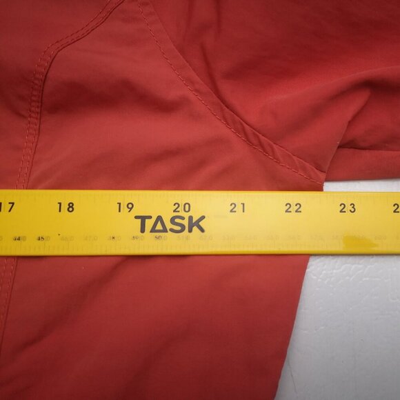 Eddie Bauer Ladies Size Large Salmon Lightweight Lined Button Front Jacket - Picture 9 of 11